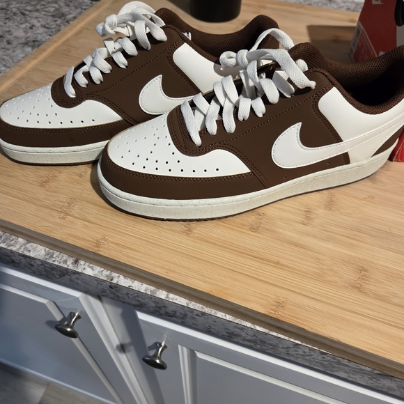 Nike Shoes - New In Box Nike Court Vision Low P Women’s Athletic Shoes - Sail/Cacao W 8.5